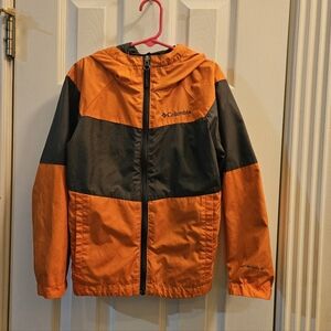 Columbia Kids Orange and Gray Jacket (XS, 6/7) Unisex